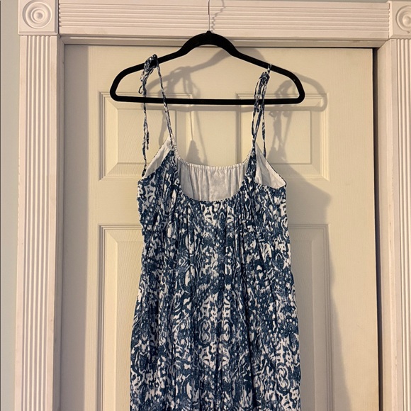 Abercrombie & Fitch Navy Patterned Maxi Dress - Picture 3 of 9